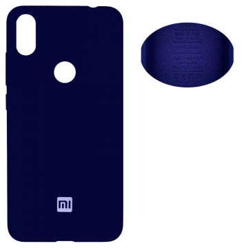 Чехол Silicone Cover Full Xiaomi Redmi Note 7, Redmi Note 7 Pro синий в Одессе