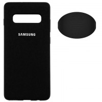 Чехол Silicone Cover Full Samsung S10 G973 черный