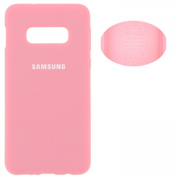 Чехол Silicone Cover Full Samsung S10E G970 розовый в Одессе