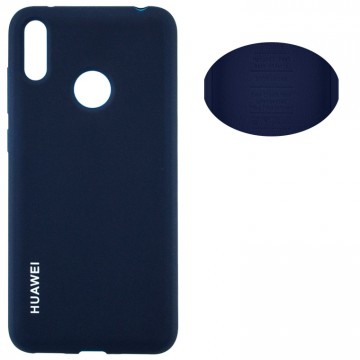 Чехол Silicone Cover Full Huawei Y7 2019, Y7 Prime 2019 синий в Одессе