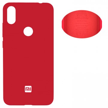 Чехол Silicone Cover Full Xiaomi Redmi Note 7, Redmi Note 7 Pro красный в Одессе