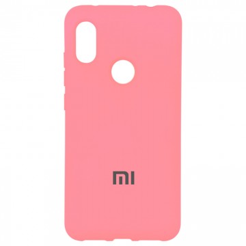 Чехол Silicone Case Full Xiaomi Redmi Note 6 Pro розовый в Одессе