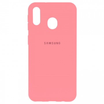 Чехол Silicone Case Full Samsung M20 2019 M205 розовый в Одессе