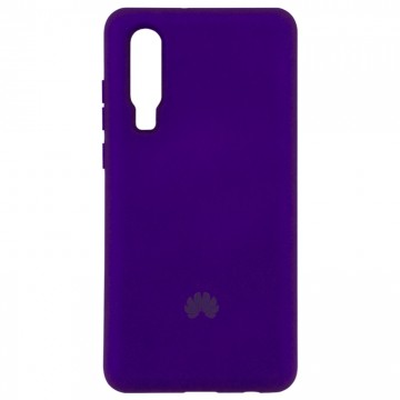 Чехол Silicone Case Full Huawei P30 фиолетовый в Одессе