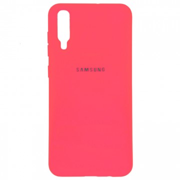 Чехол Silicone Case Full Samsung A30s 2019 A307, A50 2019 A505, A50s 2019 A507 малиновый в Одессе