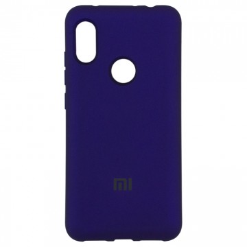 Чехол Silicone Case Full Xiaomi Redmi Note 6 Pro фиолетовый в Одессе