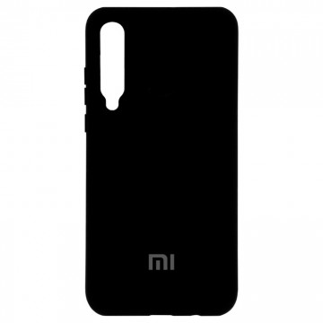 Чехол Silicone Case Full Xiaomi Mi 9 черный в Одессе