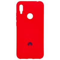 Чехол Silicone Case Full Huawei Y6 2019 красный