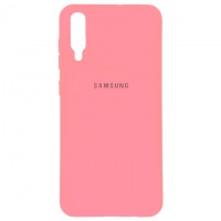 Чехол Silicone Case Full Samsung A30s 2019 A307, A50 2019 A505, A50s 2019 A507 розовый