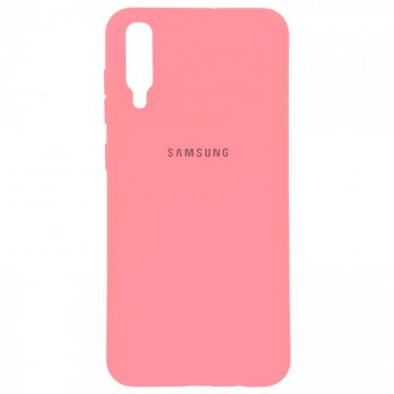 Чехол Silicone Case Full Samsung A30s 2019 A307, A50 2019 A505, A50s 2019 A507 розовый в Одессе