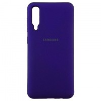 Чехол Silicone Case Full Samsung A30s 2019 A307, A50 2019 A505, A50s 2019 A507 фиолетовый