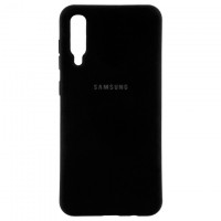 Чехол Silicone Case Full Samsung A30s 2019 A307, A50 2019 A505, A50s 2019 A507 черный