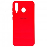 Чехол Silicone Case Full Samsung M30 2019 M305 красный
