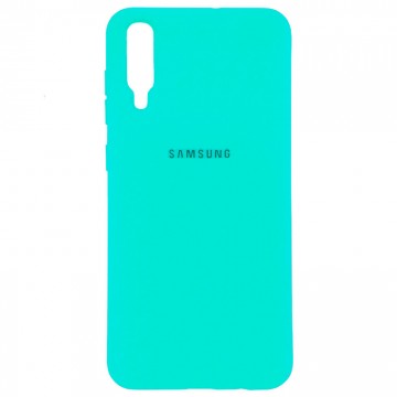 Чехол Silicone Case Full Samsung A30s 2019 A307, A50 2019 A505, A50s 2019 A507 бирюзовый в Одессе