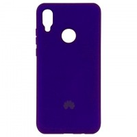 Чехол Silicone Case Full Huawei Y6 2019 фиолетовый