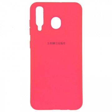 Чехол Silicone Case Full Samsung M30 2019 M305 малиновый в Одессе