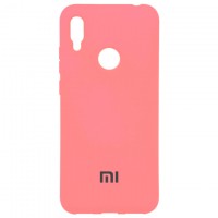 Чехол Silicone Case Full Xiaomi Redmi 7 розовый