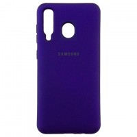 Чехол Silicone Case Full Samsung M30 2019 M305 фиолетовый