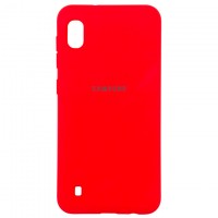 Чехол Silicone Case Full Samsung A10 2019 A105 красный