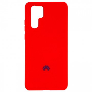 Чехол Silicone Case Full Huawei P30 Pro красный в Одессе