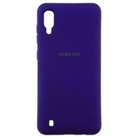 Чехол Silicone Case Full Samsung M10 2019 M105 фиолетовый