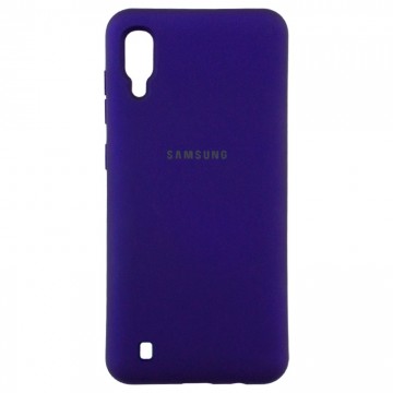 Чехол Silicone Case Full Samsung M10 2019 M105 фиолетовый в Одессе