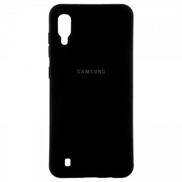 Чехол Silicone Case Full Samsung M10 2019 M105 черный в Одессе