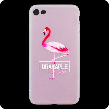 Чехол силиконовый Summer Apple iPhone 7, 8, SE 2020 Flamingo в Одессе