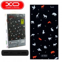 Power Bank XO PB28 Animals 13000 mAh черный