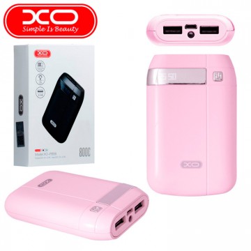 Power Bank XO PB56 8000 mAh розовый в Одессе