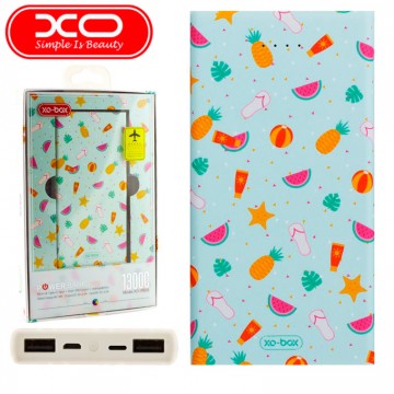 Power Bank XO PB28 Summer 13000 mAh бирюзовый в Одессе