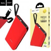 Power Bank Hoco J25B With Cable Type-C 10000 mAh Original красный