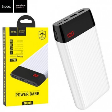 Power Bank Hoco J28 Shock Power 10000 mAh Original белый в Одессе