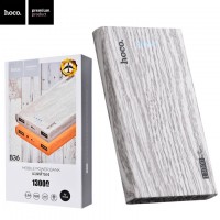 Power Bank Hoco B36 Wooden mobile 13000 mAh Original Fir Wood