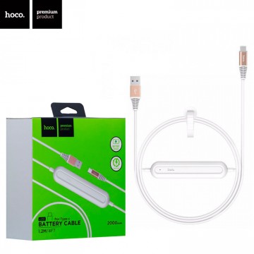 Power Bank Hoco U22 2000 mAh Original Type - C Cable белый в Одессе