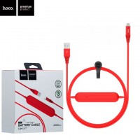 Power Bank Hoco U22 2000 mAh Original Type - C Cable красный