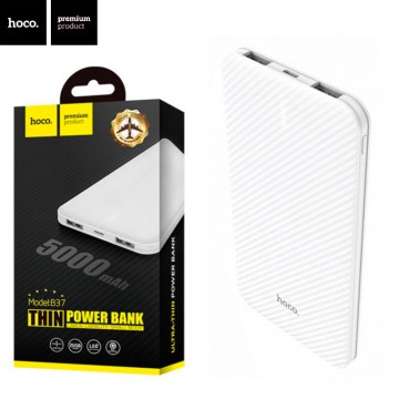 Power Bank Hoco B37 Persistent mobile 5000 mAh Original белый в Одессе