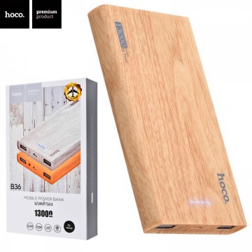 Power Bank Hoco B36 Wooden mobile 13000 mAh Original Oak Wood в Одессе