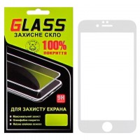 Защитное стекло Full Glue Apple iPhone 6 Plus white Glass