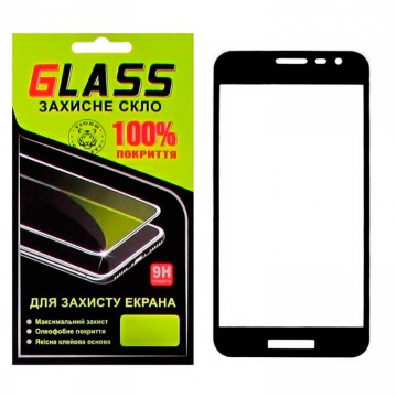 Защитное стекло Full Screen Samsung J2 Core J260 black Glass в Одессе