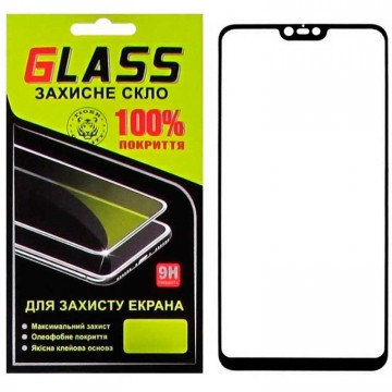 Защитное стекло Full Glue Xiaomi Mi 8 Lite, Mi 8X black Glass в Одессе