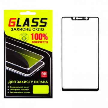 Защитное стекло Full Glue Xiaomi Mi 8 SE black Glass в Одессе