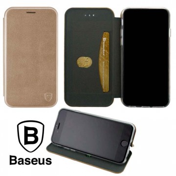 Чехол-книжка Baseus Premium Edge Meizu Note 8 розово-золотистый в Одессе