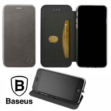 Чехол-книжка Baseus Premium Edge Apple iPhone 7 Plus, iPhone 8 Plus серый в Одессе