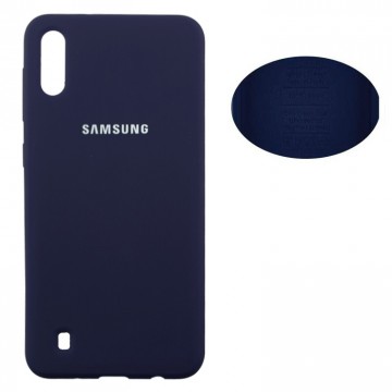 Чехол Silicone Cover Full Samsung M10 2019 M105 синий в Одессе