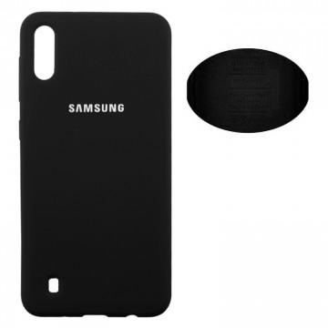 Чехол Silicone Cover Full Samsung M10 2019 M105 черный в Одессе