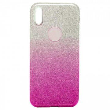 Чехол силиконовый Shine Apple iPhone XS Max градиент розовый в Одессе