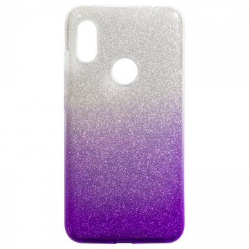 Чехол силиконовый Shine Xiaomi Redmi Note 6 Pro градиент фиолетовый в Одессе