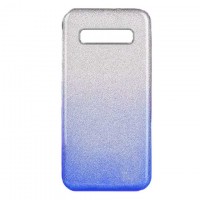 Чехол силиконовый Shine Samsung S10 G973 градиент синий