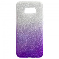 Чехол силиконовый Shine Samsung S8 Plus G955 градиент фиолетовый